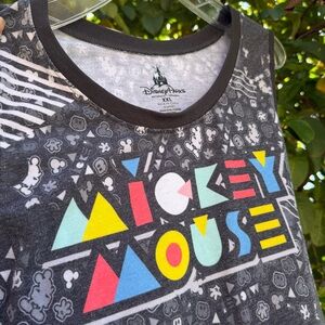 NWT Disney Mickey Mouse Black Retro Tank Top - XXL
